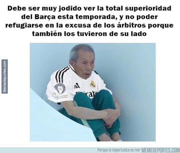 Robo, atraco... Los memes m¨¢s divertidos del Cl¨¢sico