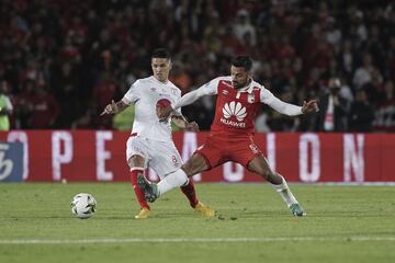 Andrés Pérez, una de las novedades de Santa Fe en el medio campo