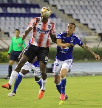 Millos tiene dos partidos por jugar: visitará al Huila y cerrará ante el campeón DIM en Bogotá.