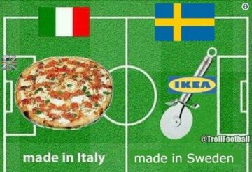 Buffon, protagonista de los memes del Italia-Suecia