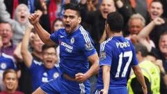 Falcao no olvida: anota su primer gol con el Chelsea