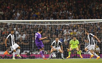 Juventus-Real Madrid 4-1, Gol 0-1 de Cristiano Ronaldo. El portugués abrió a banda para Carvajal, que la puso atrás y Cristiano, tras tocar el balón en Bonucci, hizo el primero
