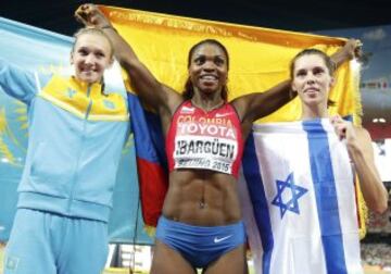 La atleta colombiana sigue demostrando que es de las mejores del mundo.