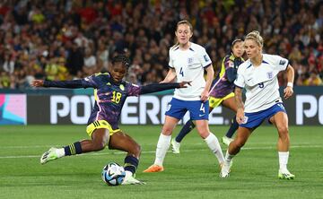 Inglaterra vence a Colombia en cuartos del Mundial Femenino