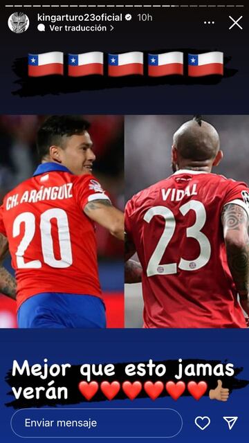 La imagen de Vidal que sorprendió a las redes.