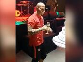¡A lo Sampaoli! Así celebró su cumpleaños Marcelo Díaz