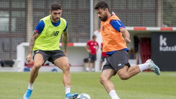 Núñez con Villalibre en Lezama.