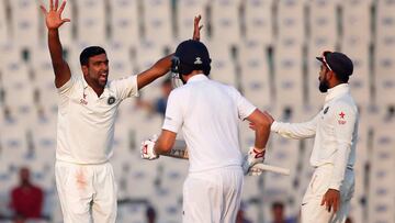 India-England: Ashwin's triple strike leaves tourists reeling