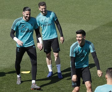 Casilla, Asensio y Nacho.