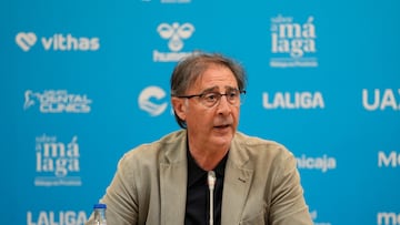 Loren Juarros, director deportivo del Málaga.