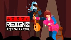Análisis de Reigns: The Witcher, la balada sobre Geralt de Rivia compuesta de cartas