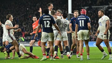 Francia cruje ante Inglaterra