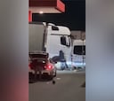 Intentan robar a un camionero en la AP-7 y su reacción es de genio absoluto: los deja KO