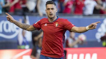 Sergio Le&oacute;n, jugador de Osasuna