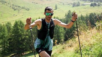 Kilian Jornet en los Alpes