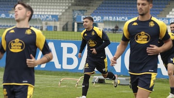 Entrenamiento Deportivo de La Coruña. yeremay