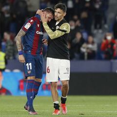 El llanto de Morales tras la derrota del Levante