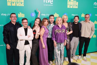 La alfombra roja de la presentación de ‘La familia de la tele’
