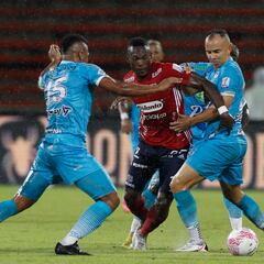 Medellín deja puntos en el Atanasio al empatar ante Jaguares