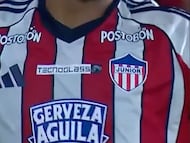 El delantero de Junior se encargó de abrir la cuenta ante el vigente subcampeón de Libertadores.