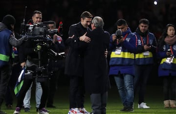 Homenaje a Gabi en el Wanda Metropolitano