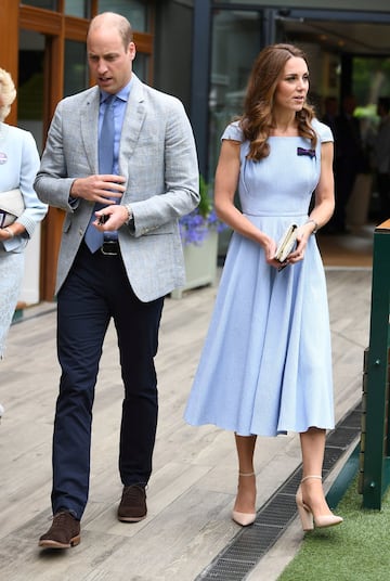 El príncipe Guillermo, duque de Cambridge, junto a Kate Middleton duquesa de Cambridge.