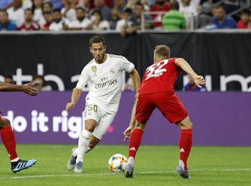 Eden Hazard on his Real Madrid debut