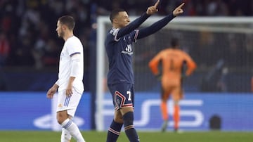 Mbappé scored a sublime late goal in PSG's 1-0 win over Real Madrid in February's Champions League last-16 first leg.