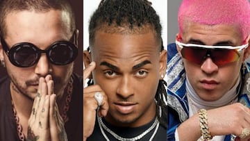 Ozuna, Bad Bunny y J. Balvin, entre los artistas más escuchados en Spotify España 2018.