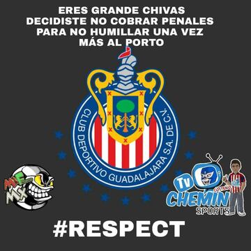 Los memes acaban con el Chivas vs Porto