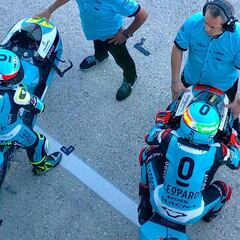 Dalla Porta y Canet comienzan pegados y lejos del primero