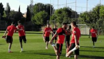 Entrenamiento del Atleti