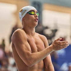 Quien la sigue... Mágico récord de España de Hoek en 50 libre