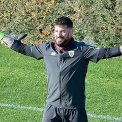 Sesión en Lezama con un solo portero