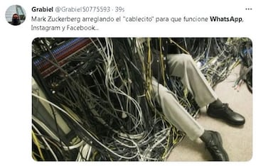 Los memes más divertidos de la caída de WhatsApp, Facebook e Instagram