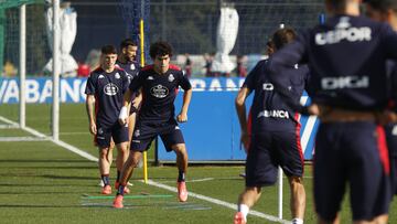 Entrenamiento Deportivo de La Coruña. Pablo García kevin