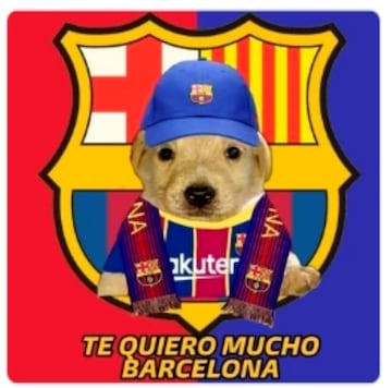 Piqué se convierte en el foco de los memes del Barça - Inter