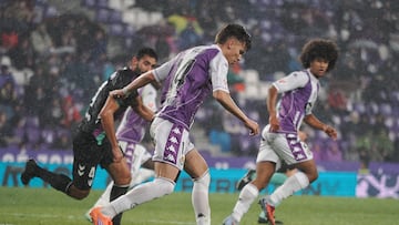 Valladolid. 29/11/25. Partido entre el Real Valladolid y el Málaga. PHOTOGENIC.