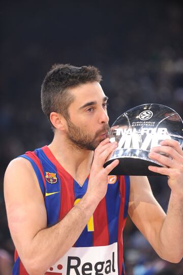 Cuenta con varios hitos en su carrera deportiva, entre ellos ha sido MVP de la temporada 2009 de la Euroliga y de la Final Four en 2010. Pero no sólo en esta competición. En la Liga lo fue en 2006, y en la Final de esa competición en 2009, 2011 y 2014. 

 