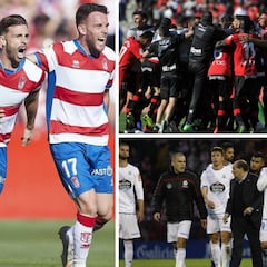 Las cuentas por el ascenso en Segunda: siete implicados