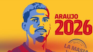 Oficial: Araújo renueva hasta 2026.