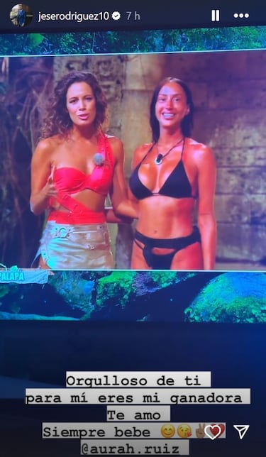 La reacci¨®n de Jes¨¦ Rodr¨ªguez a la expulsi¨®n de Aurah Ruiz en ¡®Supervivientes¡¯