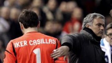 Casillas, y Mourinho.