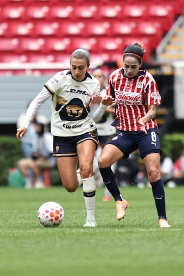 Chivas Femenil logra espectacular remontada ante Pumas