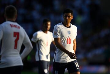 Jude Bellingham, con la absoluta de Inglaterra.