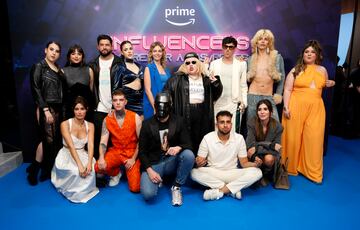 Alfombra roja premiere docuserie influencers