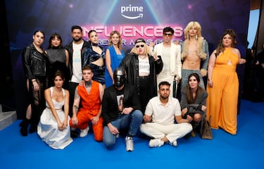 Alfombra roja premiere docuserie influencers