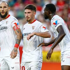 Drama en la zaga del Sevilla para medirse al Real Madrid