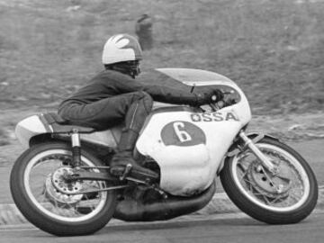 En 1968 empezó a competir en el campeonato del mundo de 250cc. Aunque la Ossa monocilíndrica tenía 20 cv menos que la poderosa Yamaha V4 de Phil Read y Bill Ivy, la Ossa era unos 20 kg más ligera y su chasis monocasco mucho más estable, dándole una superior agilidad.