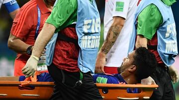 Abel Aguilar salió lesionado del partido ante Polonia por molestias físicas